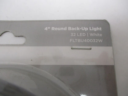 4in. White Round Backup Light for International (FLTBU40032W) 32 LED
