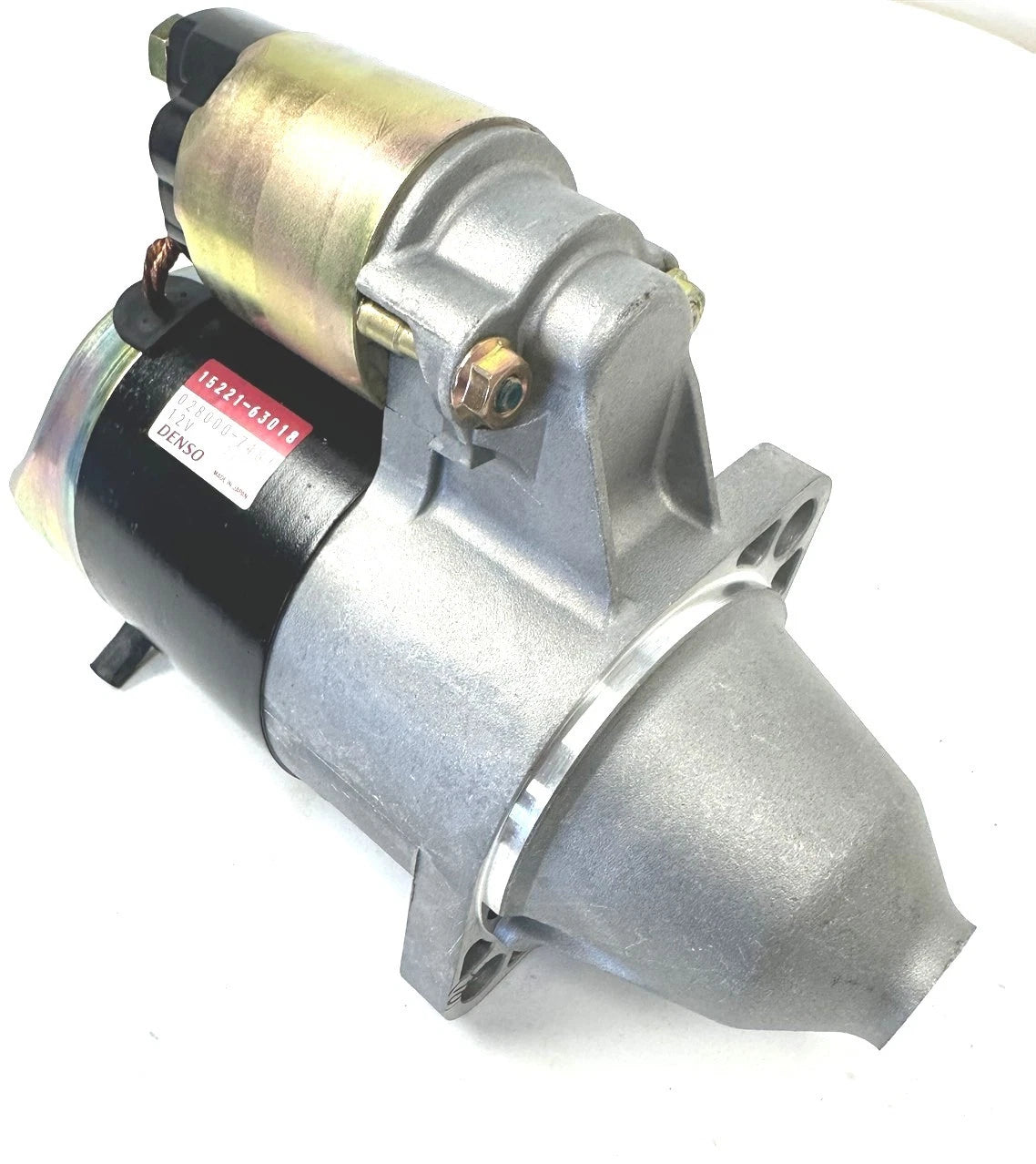 Genuine Starter for Kubota (15221-63010, Denso 028000-7481, 12V, 9T)