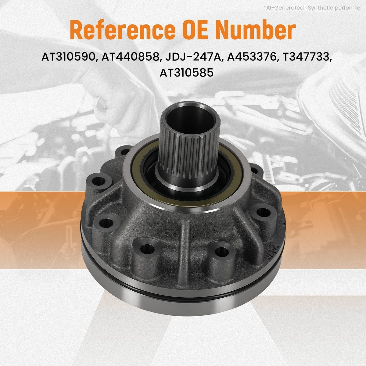 Transmission Charge Pump for John Deere 310SK 310SL 315SJ (2011–2016) JDJ-247A