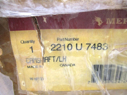 Genuine Meritor Left Hand Brake S-Camshaft for Q-Plus Brakes (16.5")