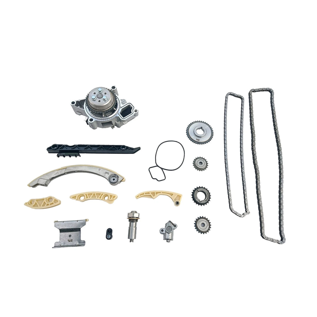 16x Engine Timing Chain Kit with Water Pump for Chevy Malibu 2.2L (2004–2008)