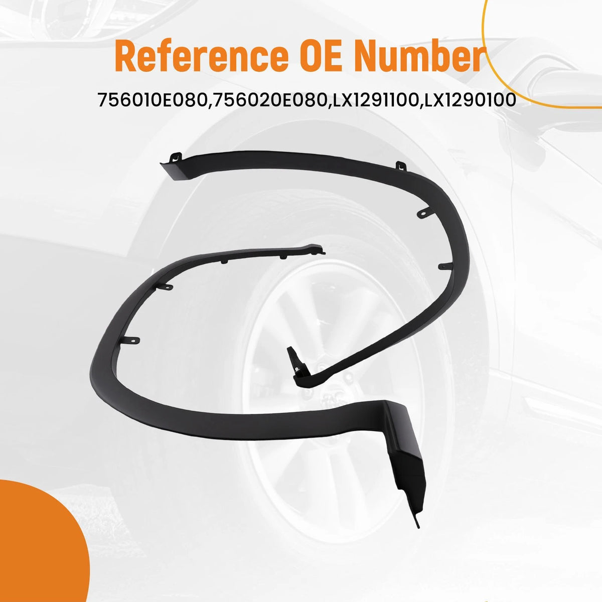 Wheel Arch Trim Fender Flare for Lexus RX350 (2016–2019)