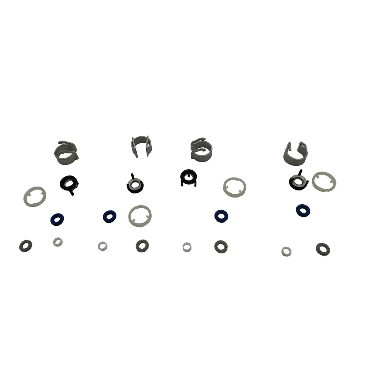 Set of 4 Fuel Injector Seal Kits for VW Jetta (2006–2011), Passat (2009–2011), Tiguan (2008–2012)
