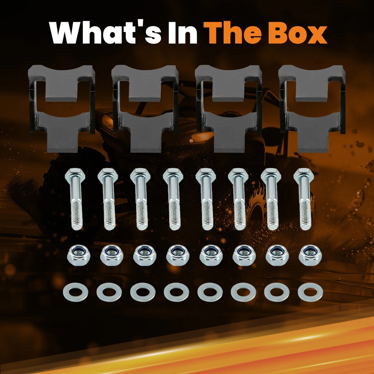 2" Lift Kit for Can-Am Defender HD5 HD8 HD10 XMR MAX 4x4 (2016–2020)