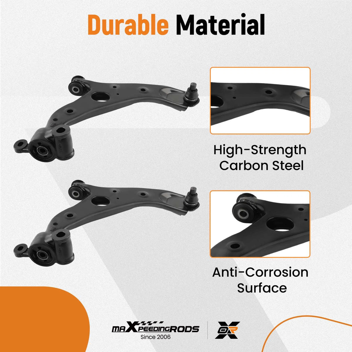 2X Front Lower Control Arm w/ Ball Joint for Mazda CX-5 (2013–2016)