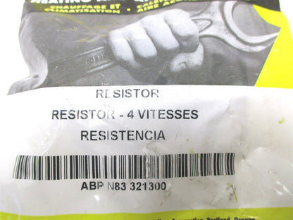 HVAC Blower Resistor for Alliance (N83 321300) 3 Terminal 3 Speed