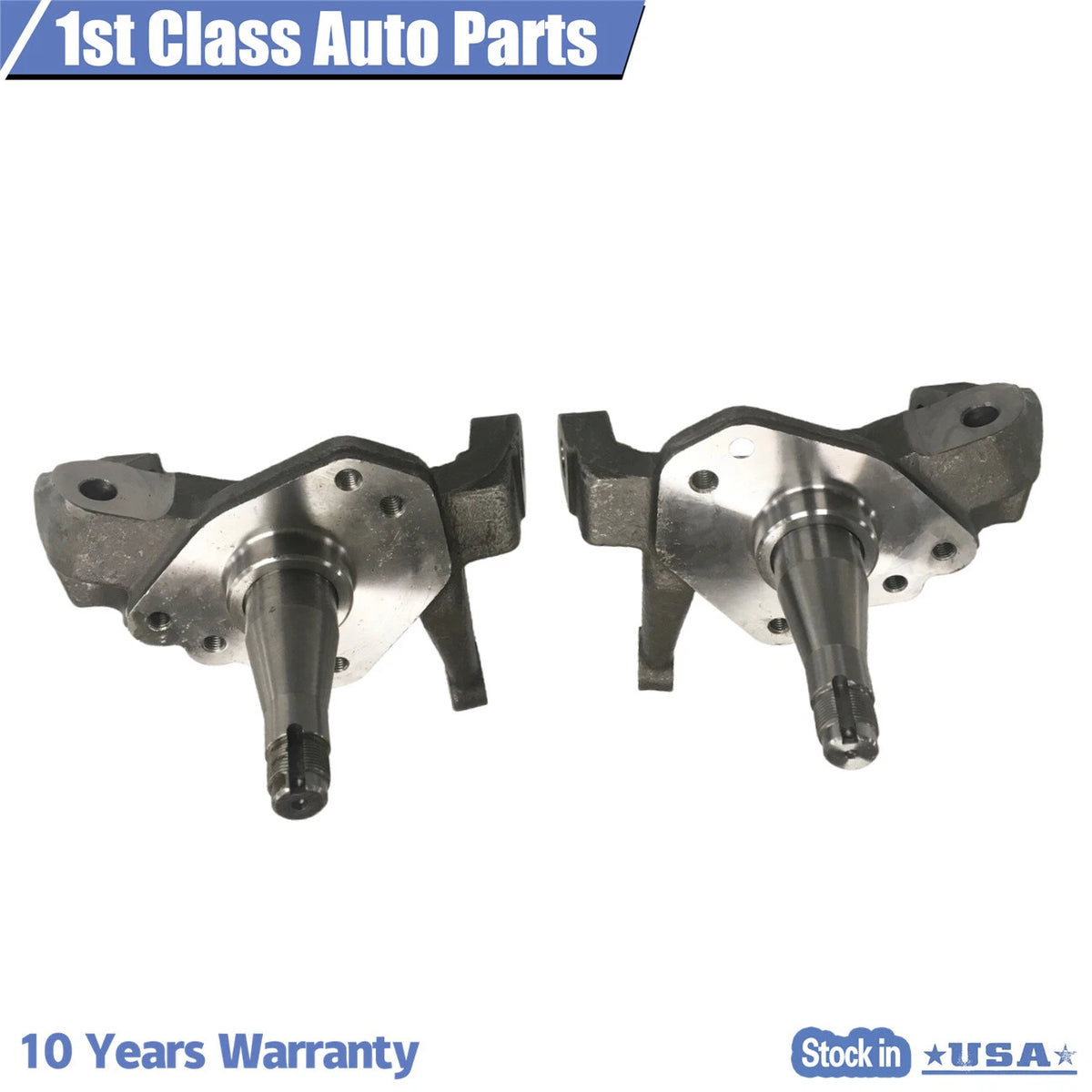 2X Forged Steel 2" Drop Spindles for Ford Mustang II Pinto (1974–1978)