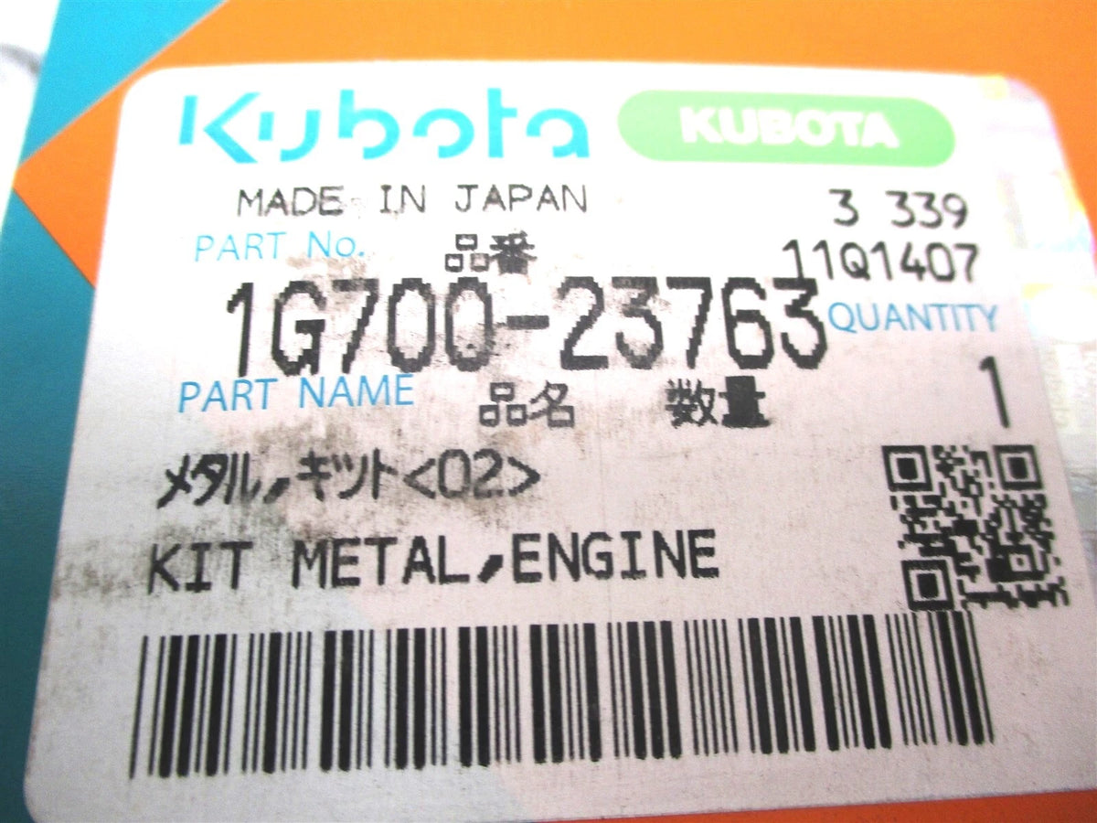 Engine Metal Kit for Kubota D1305 (1G700-23763)