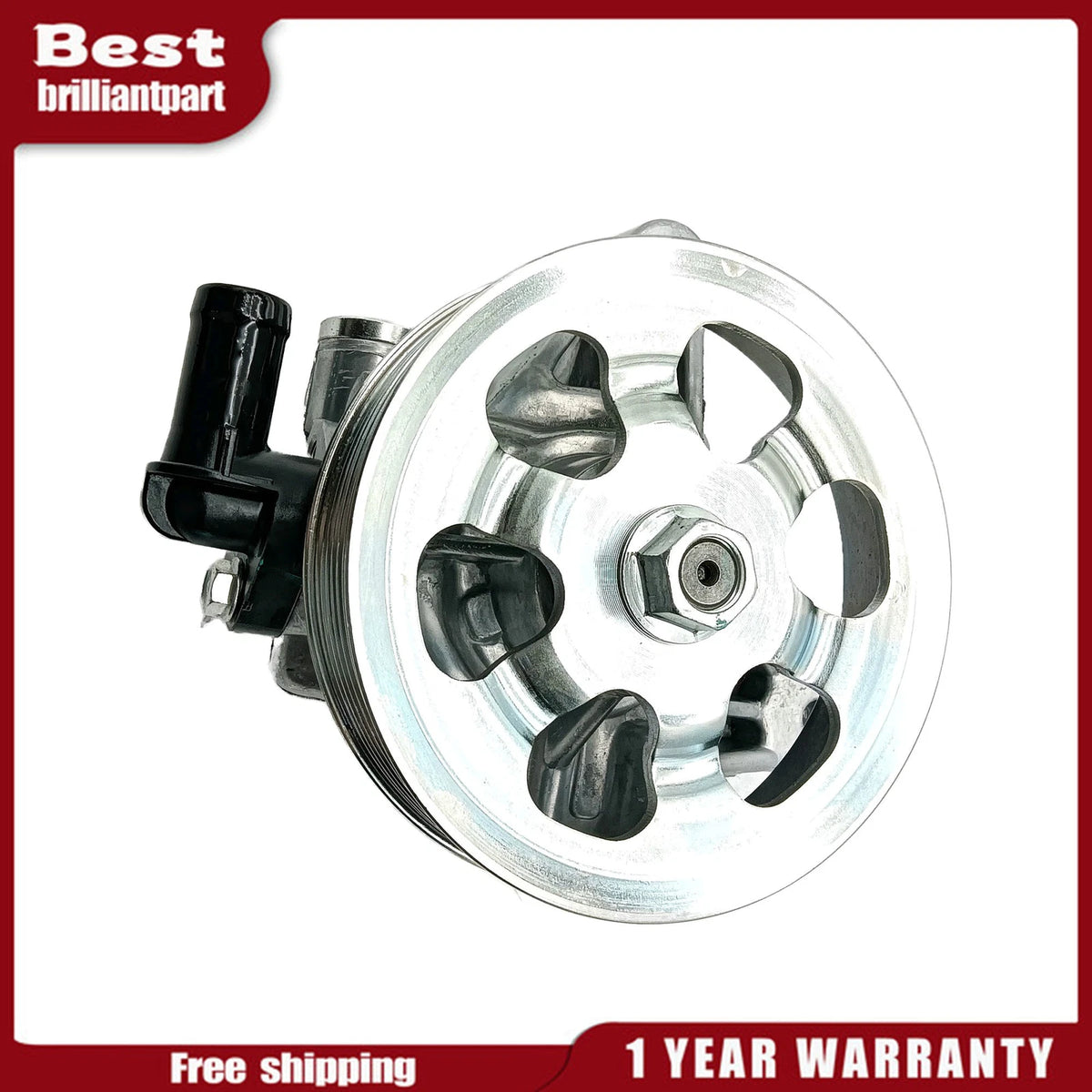 Power Steering Pump with Pulley for Honda Accord 2003–2007 2.4L