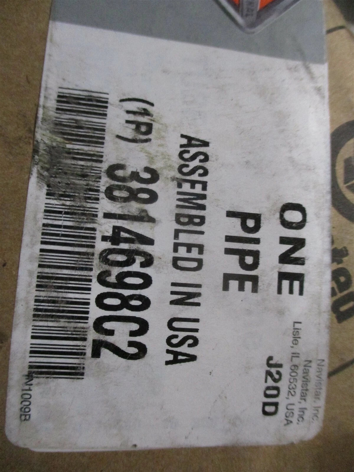 Exhaust Tail Pipe Section 3814698C2 for International (Straight 4)