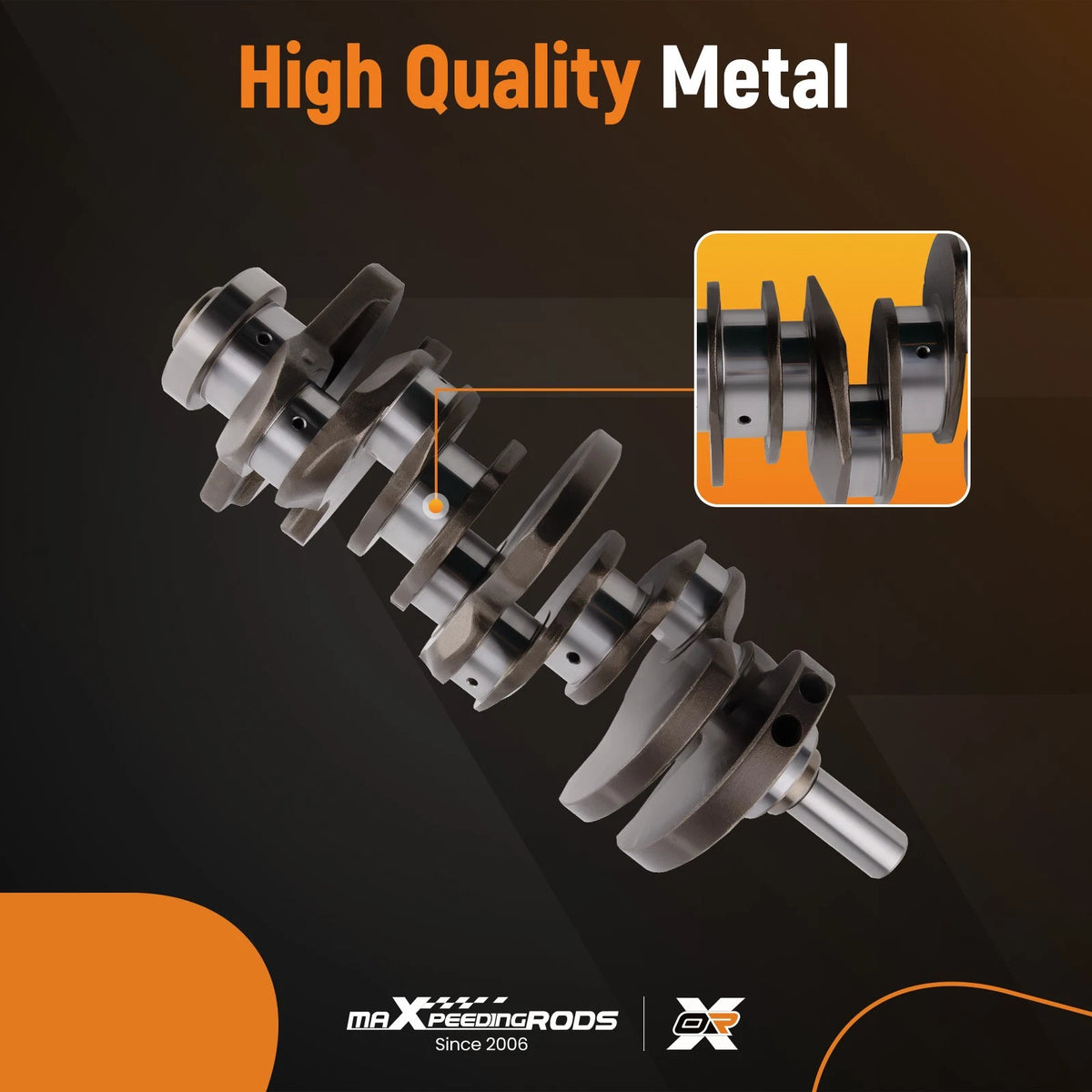 Forged Crankshaft LR038168 for Jaguar Land Rover 3.0 TDV6 (2005–2016)