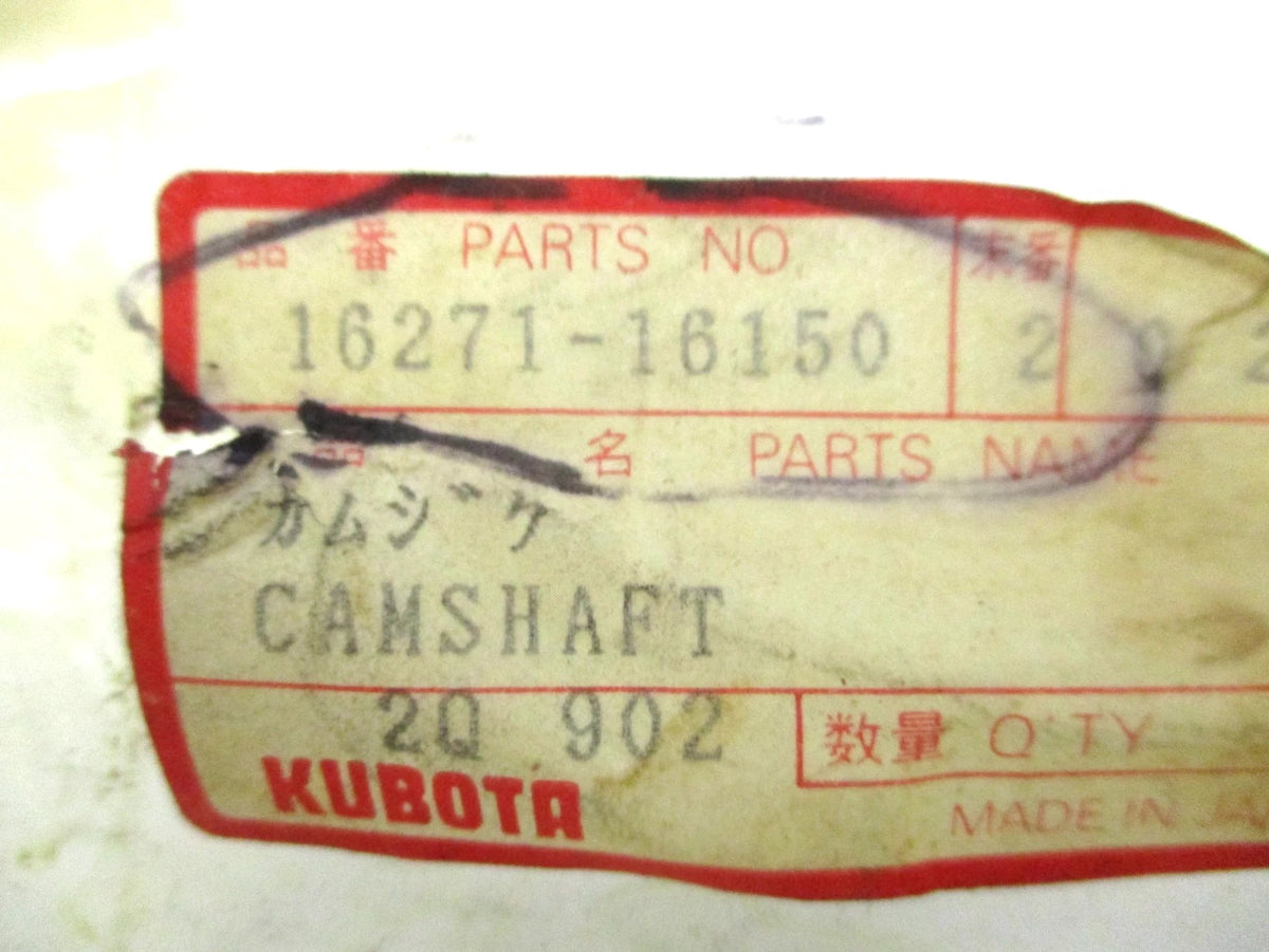 Genuine OEM Camshaft for Kubota KX71 (2000–2005) 16271-16150