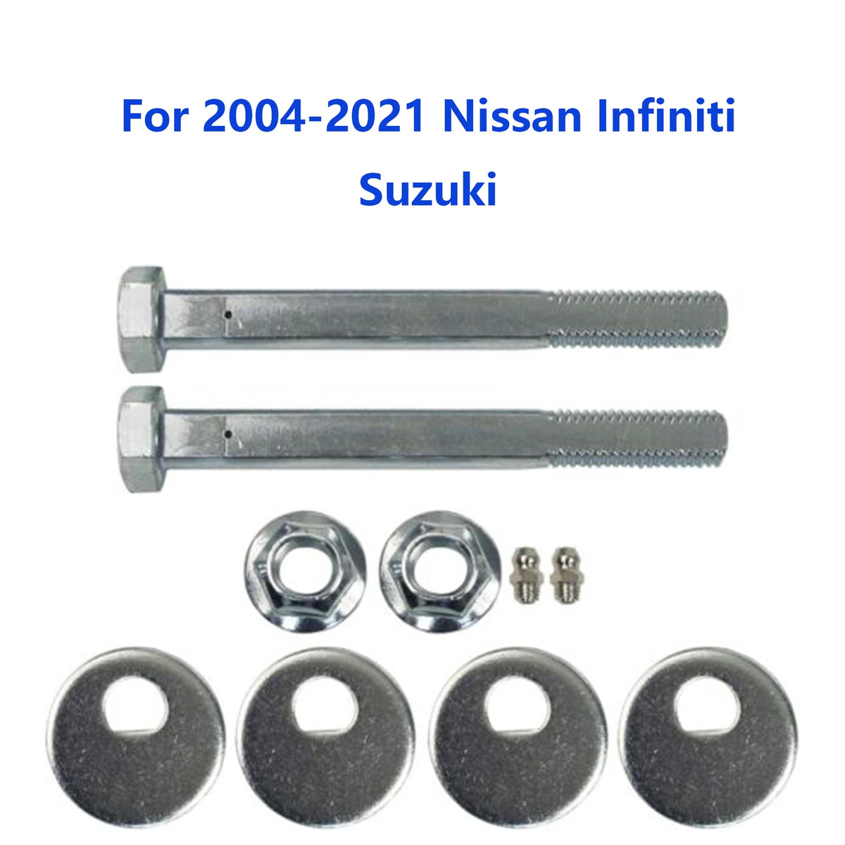 Front Camber and Alignment Kit for Nissan Titan Infiniti (2004–2015, 2017–2021)