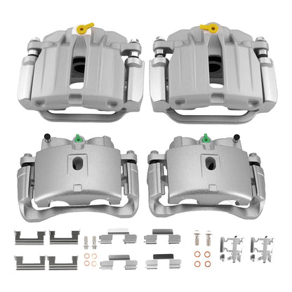 Front Rear Disc Brake Caliper Kit 18B4730 for Cadillac DeVille DTS (2003–2011)