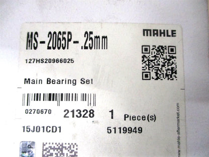 Main Bearing for CAT 3116 Engines (MS-2065P, .25MM)