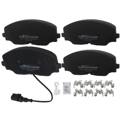 Set of 4 Front Brake Pads for Volkswagen Atlas (2018–2025) / Atlas Cross Sport (2020–2025)