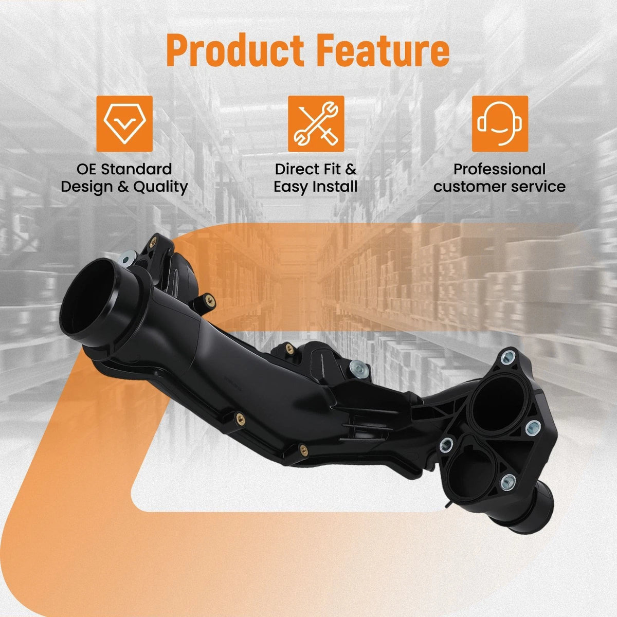 Engine Air Inlet Pipe Joint for Honda Civic 1.5L (2016–2019) 172705AAA00