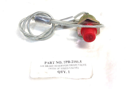 Air Tank Drain Pull Valve for Air Brake (1PB-2101.5, ZG2101.5)