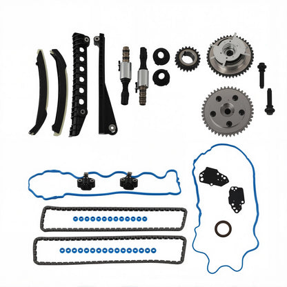 Timing Chain Kit with Cam Phasers & VVT Valves for Ford F150 5.4L (2004–2008)