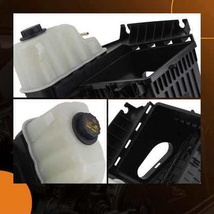 Coolant Reservoir Tank w/ Cap for Ford F-250 F-350 F-450 F-550 (2011–2016) 603-291