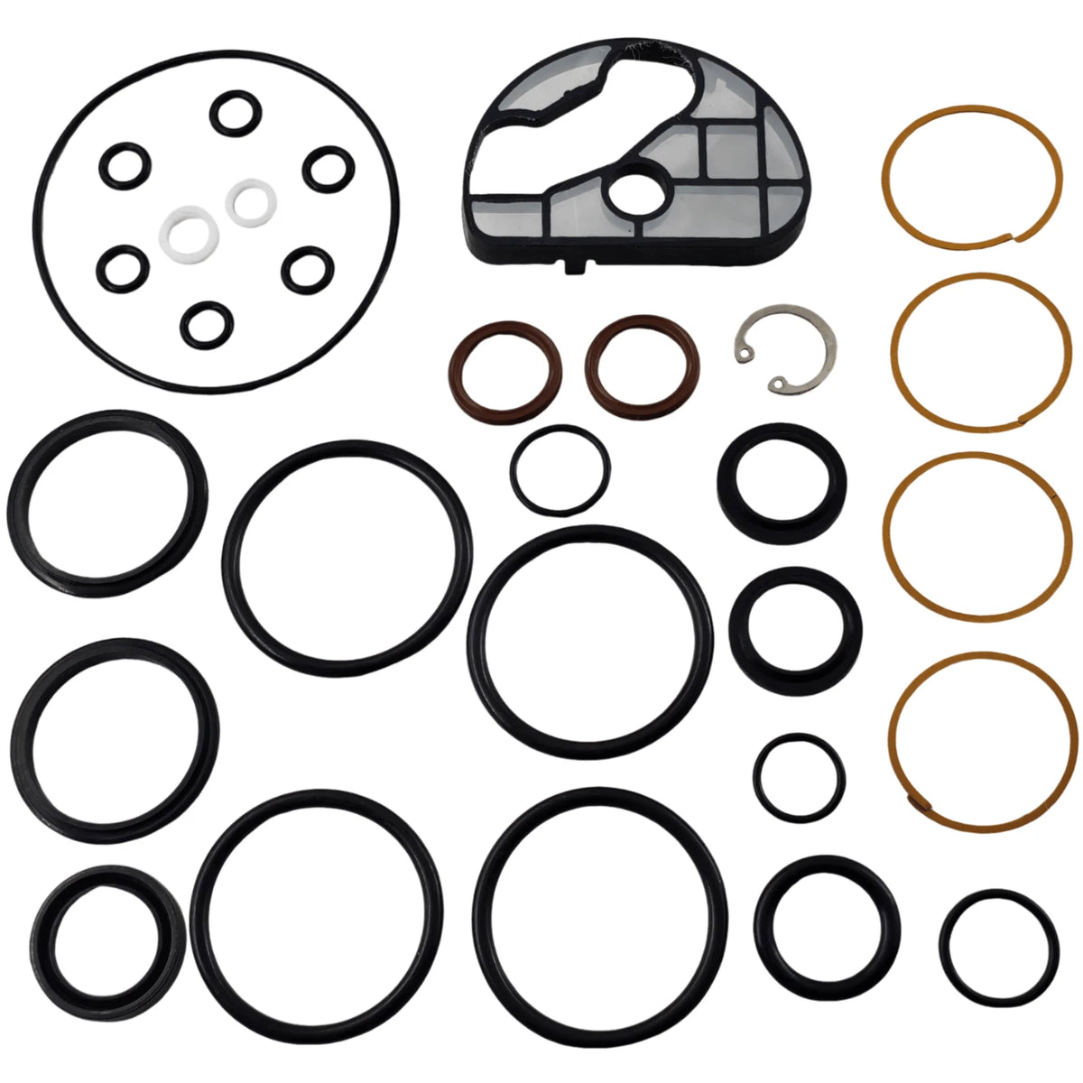 Trim and Tilt O-Ring Seal Rebuild Kit for Johnson Evinrude V4 V6 (0434519, 0778218)