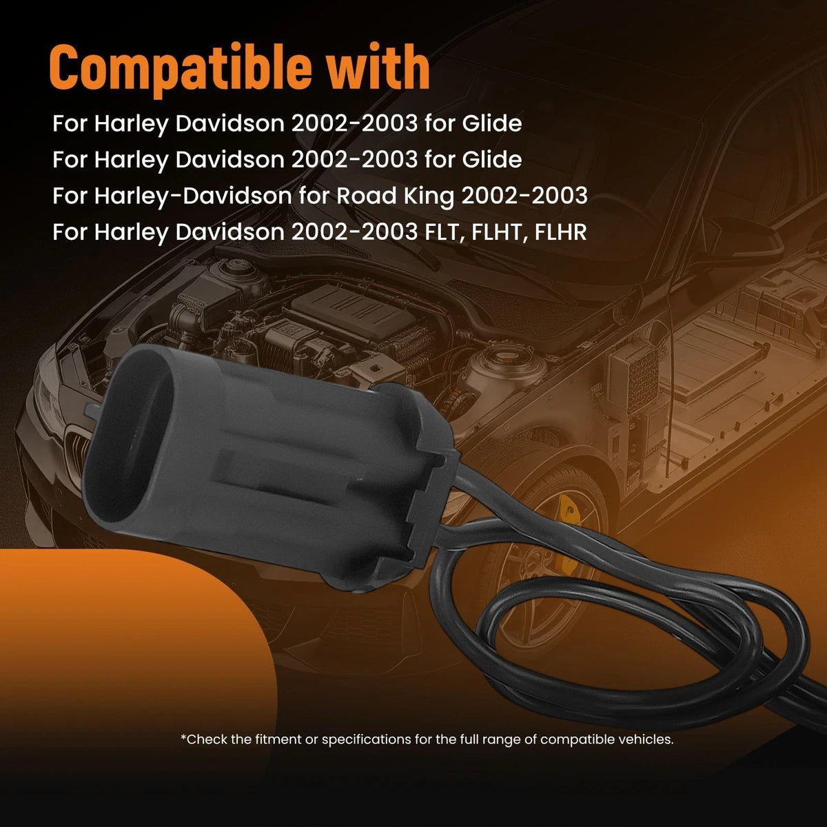 Voltage Regulator Rectifier for Harley Davidson FLT, FLHT, FLHR (2002–2003) 74505-02