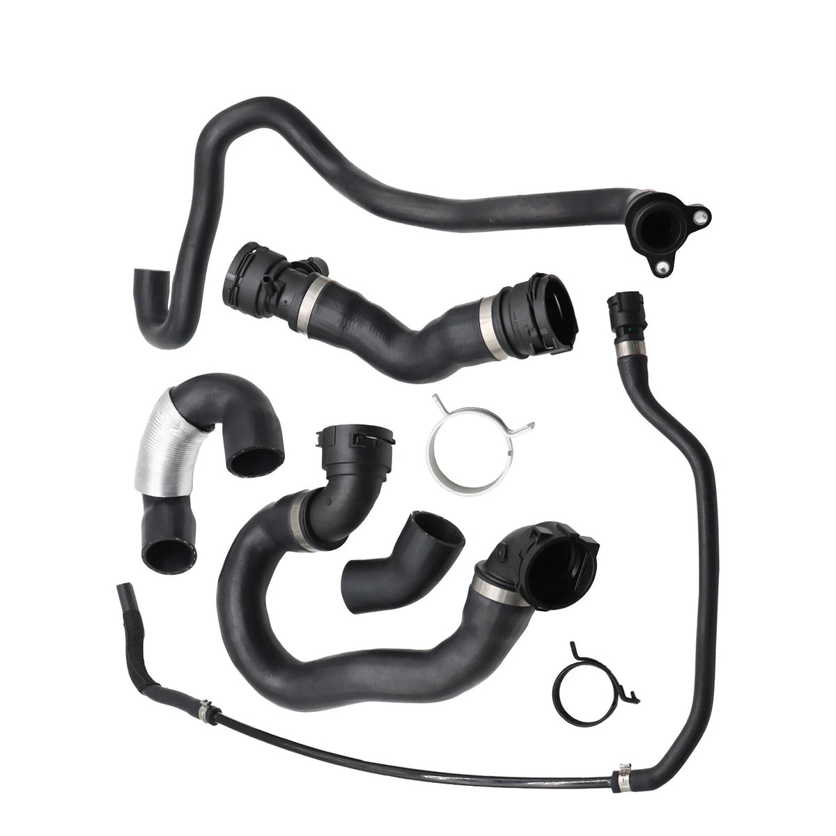 6X Radiator Coolant Water Hose Pipe Kit for BMW 135i 335i 335xi (2007–2010)