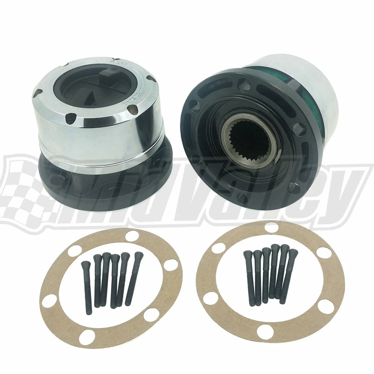 Set of Locking Hubs for Nissan Pathfinder Frontier Titan Xterra D21 (1990–2004)