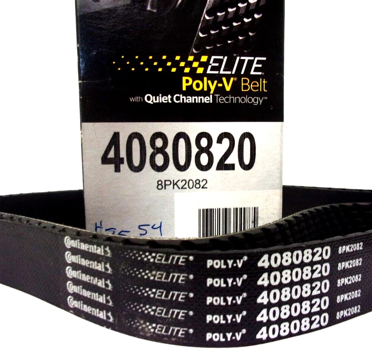 Continental Elite Poly-V Serpentine Belt 8PK2082 for (4080820)