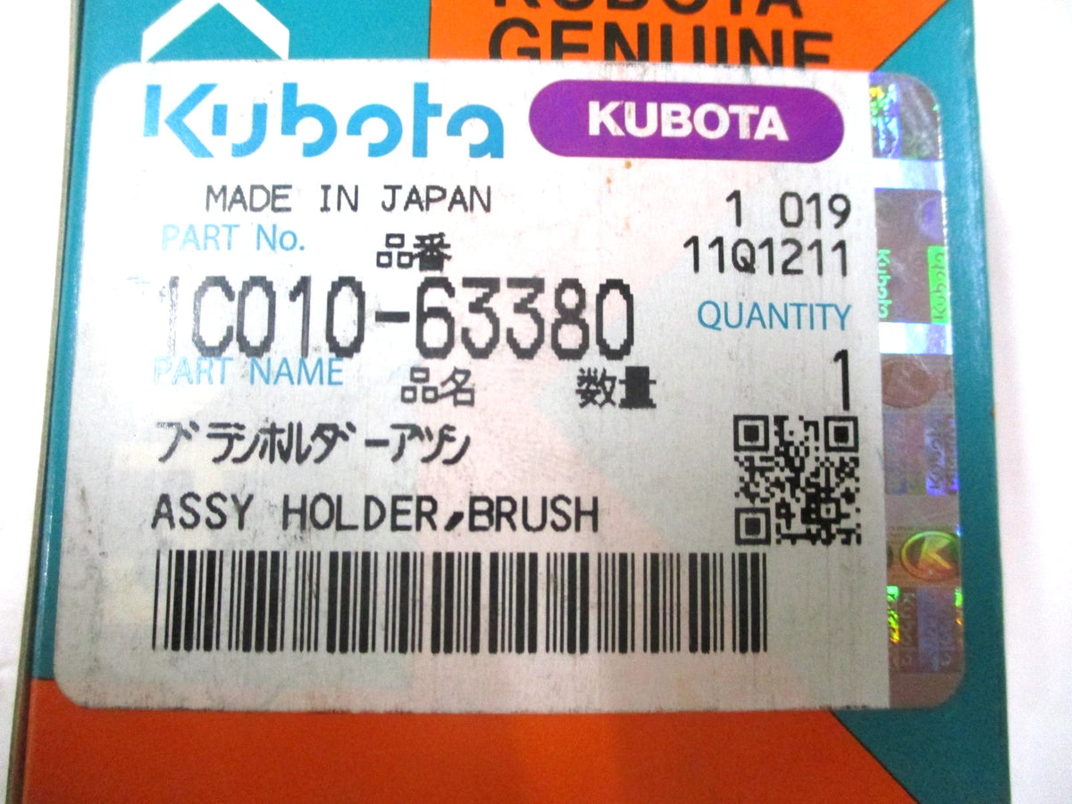 Brush Holder Assy for Kubota V2607 V3300 WG3800 (1C010-63380)