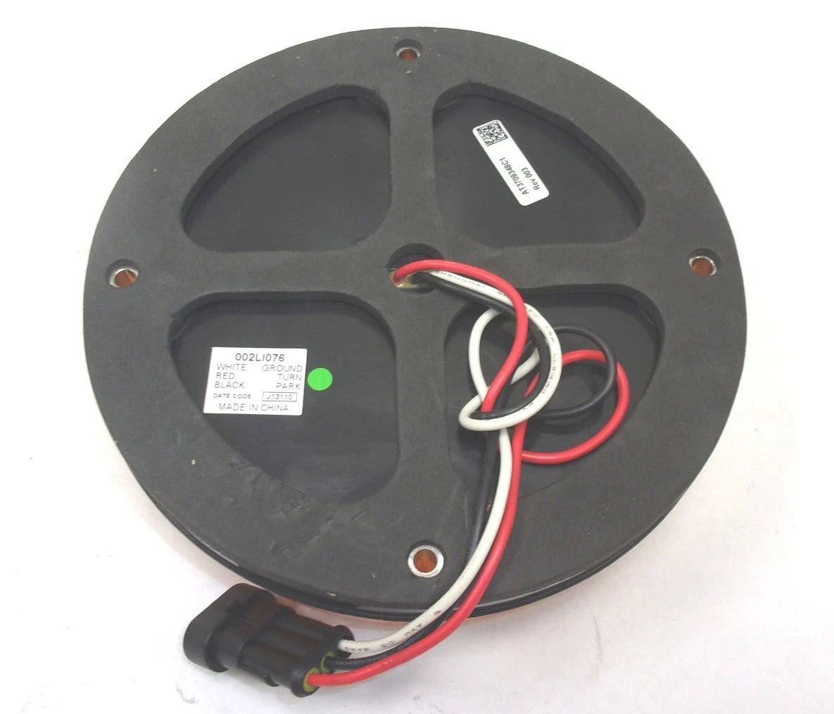 7" Round LED Amber Turn/Park Light for International (3709348C1)
