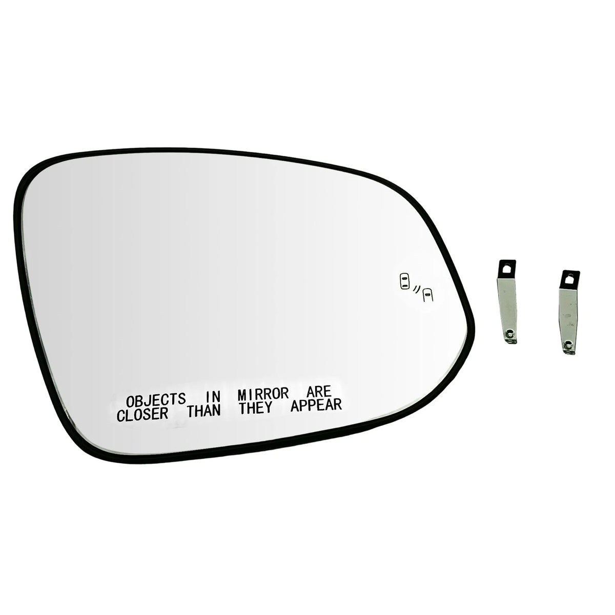 Heated Mirror Glass for Toyota Highlander (2014–2019) BSM Passenger Side