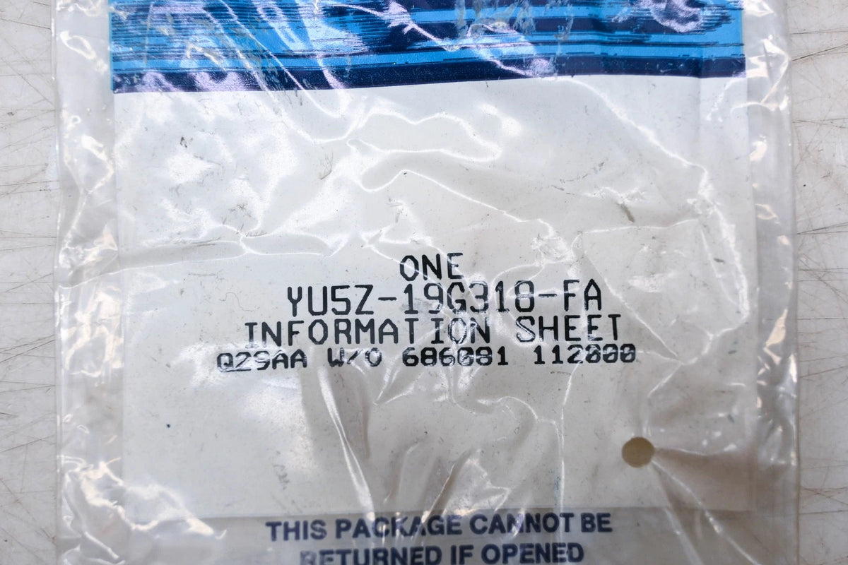 OEM Information Sheet for Ford YU5Z-19G318-FA (NOS)