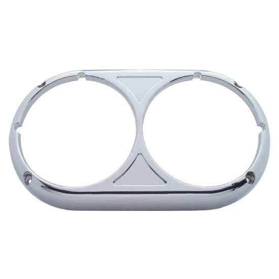 Bezel Dual Round Headlight for Peterbilt (40982)