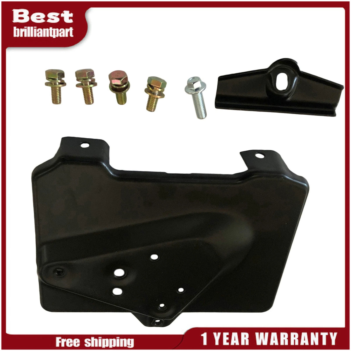 Battery Tray and Hold Down Kit for Chevrolet Camaro Pontiac Firebird (1967–1969)
