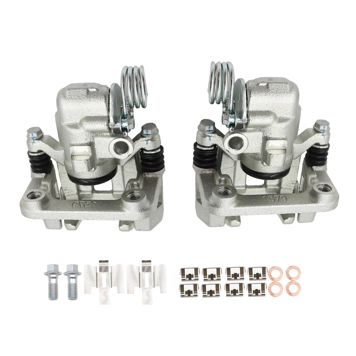 Set of 2 Rear Left & Right Brake Calipers w/ Bracket for Ford Mustang (1999–2004)