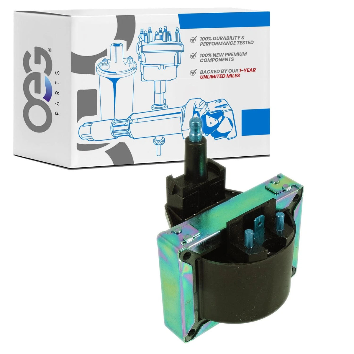 Ignition Coil for Dodge Eagle Jeep Renault Volvo 740 760 Alliance (1984–1995) UF50