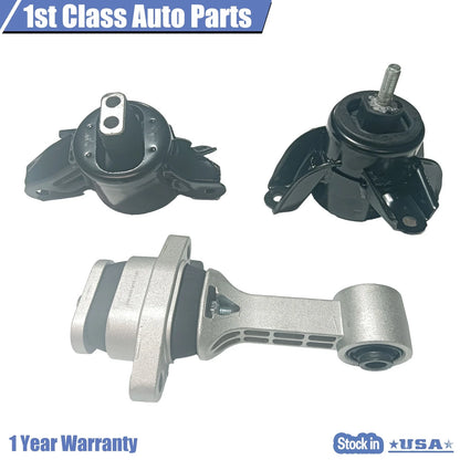 3PCS Engine & Trans Mount for Hyundai Elantra Kia Rio Forte (2011–2017)