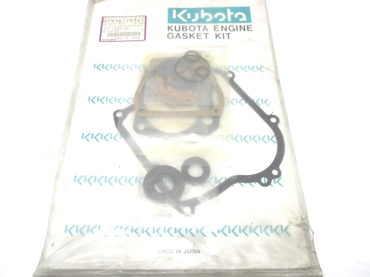 Engine Gasket Kit for Kubota GH120 (07916-29365, 07916-29360)