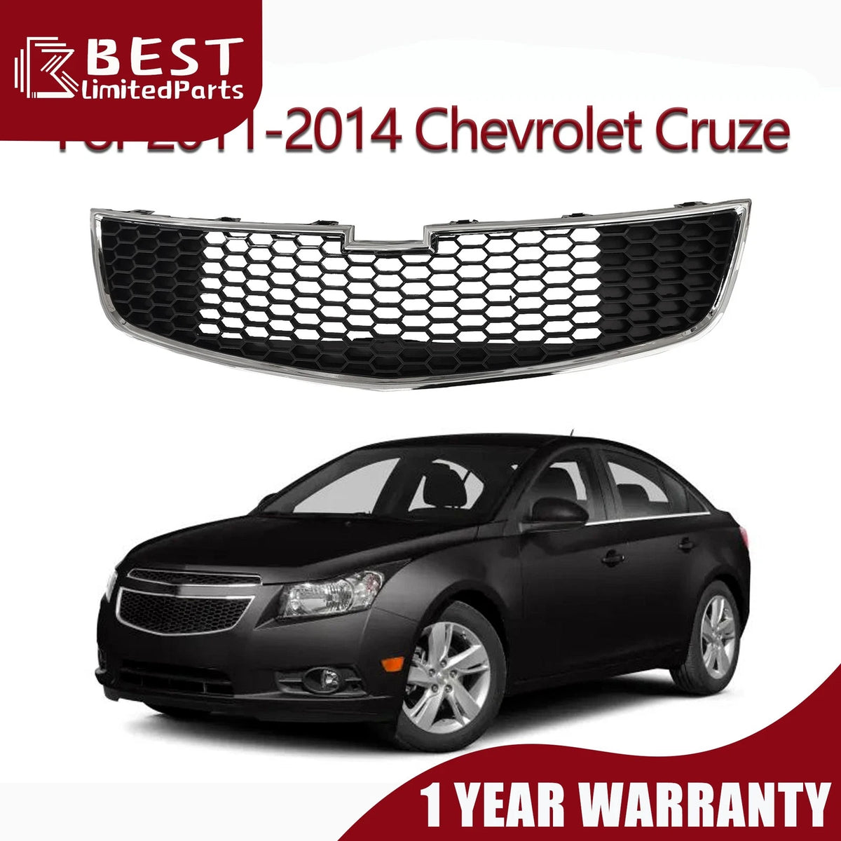 Front Bumper Lower Grille for Chevrolet Cruze (2011–2014)