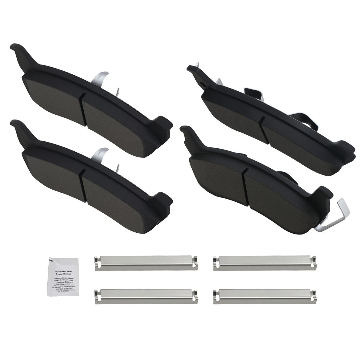 Rear Ceramic Brake Pads Kit for Ford Crown Victoria/Lincoln Town Car (2003–2011)