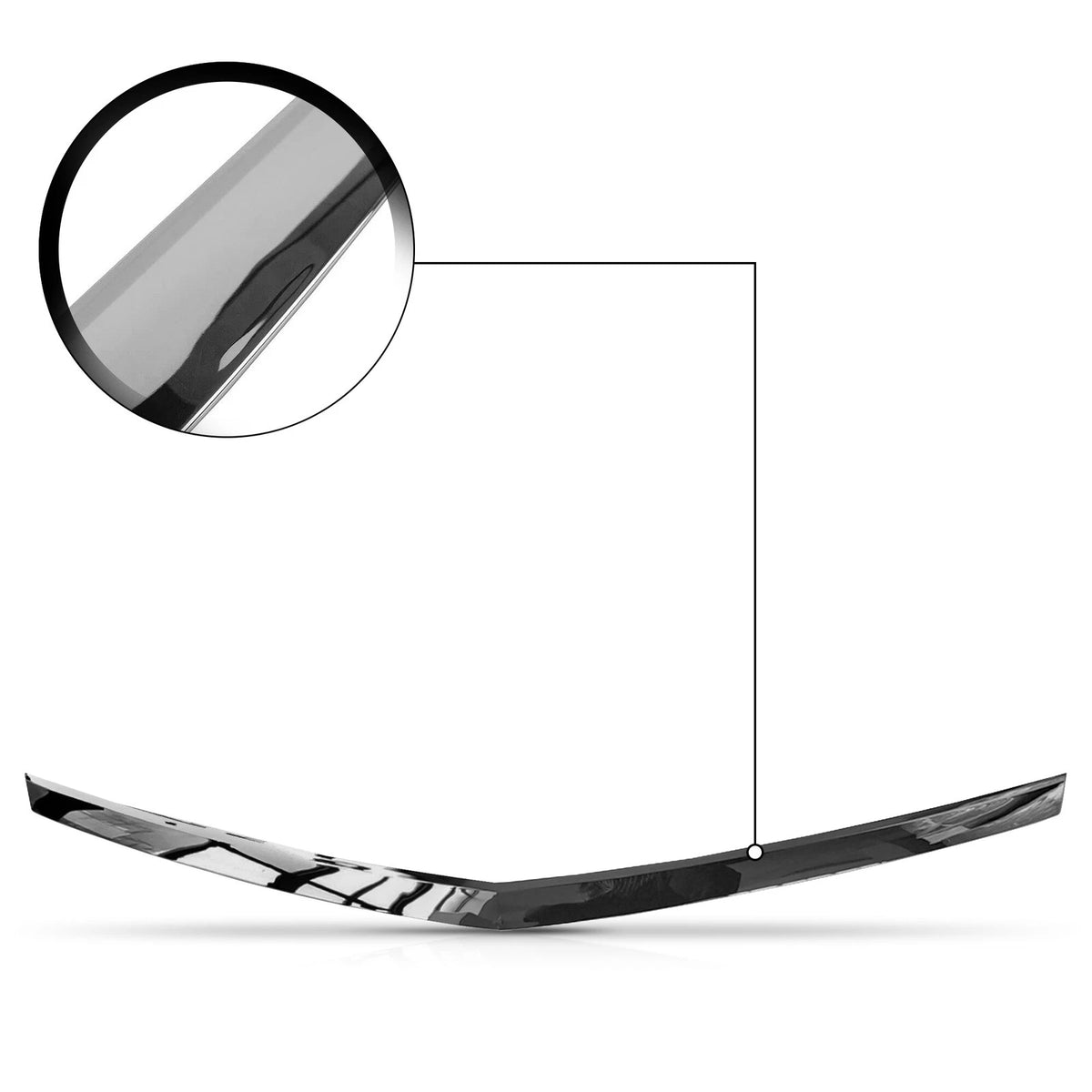 Chrome Front Hood Molding Trim for Cadillac SRX (2010–2016) GM1235120