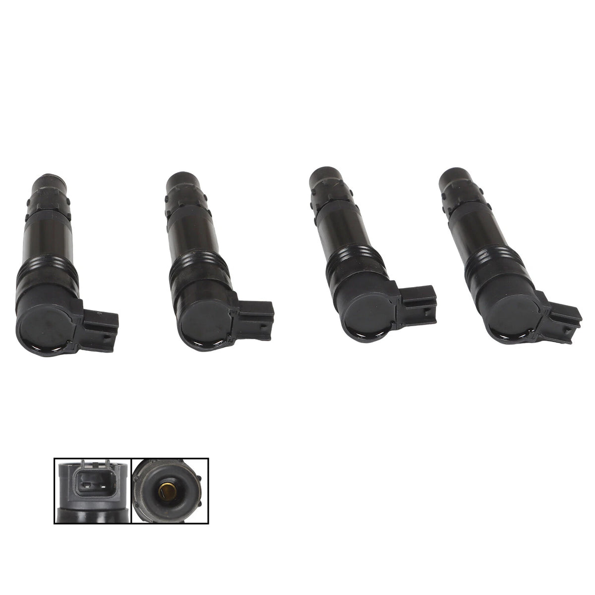 Set of 4 Ignition Coils for Suzuki GSX-R600 GSX-R750 GSX-R1000 GSX650F GSX1300BK AN650
