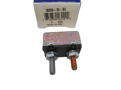Circuit Breaker 12V 30A for Cole Hersee (30056-30-BX)