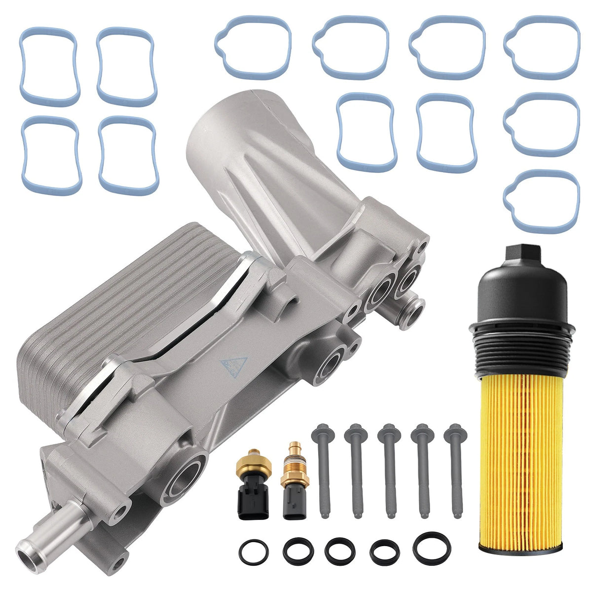 Oil Cooler Filter Housing for Jeep Dodge Ram Chrysler V6 3.6L (2011–2017) 68105583AF
