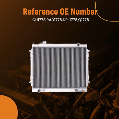3 Row Cooling Radiator for Toyota Tacoma (1995–2004) CU1778 DPI1778