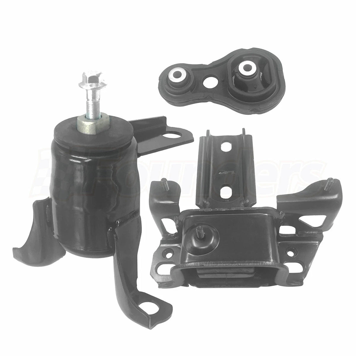 3PCS Engine and Manual Transmission Mount Set for Mazda 2 (2003–2007)
