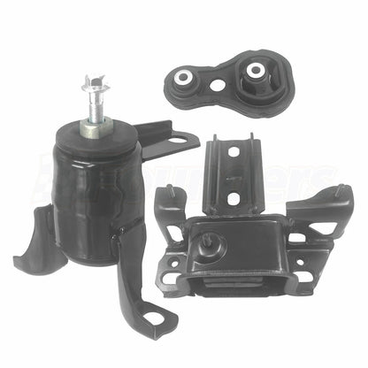 3PCS Engine and Manual Transmission Mount Set for Mazda 2 (2003–2007)