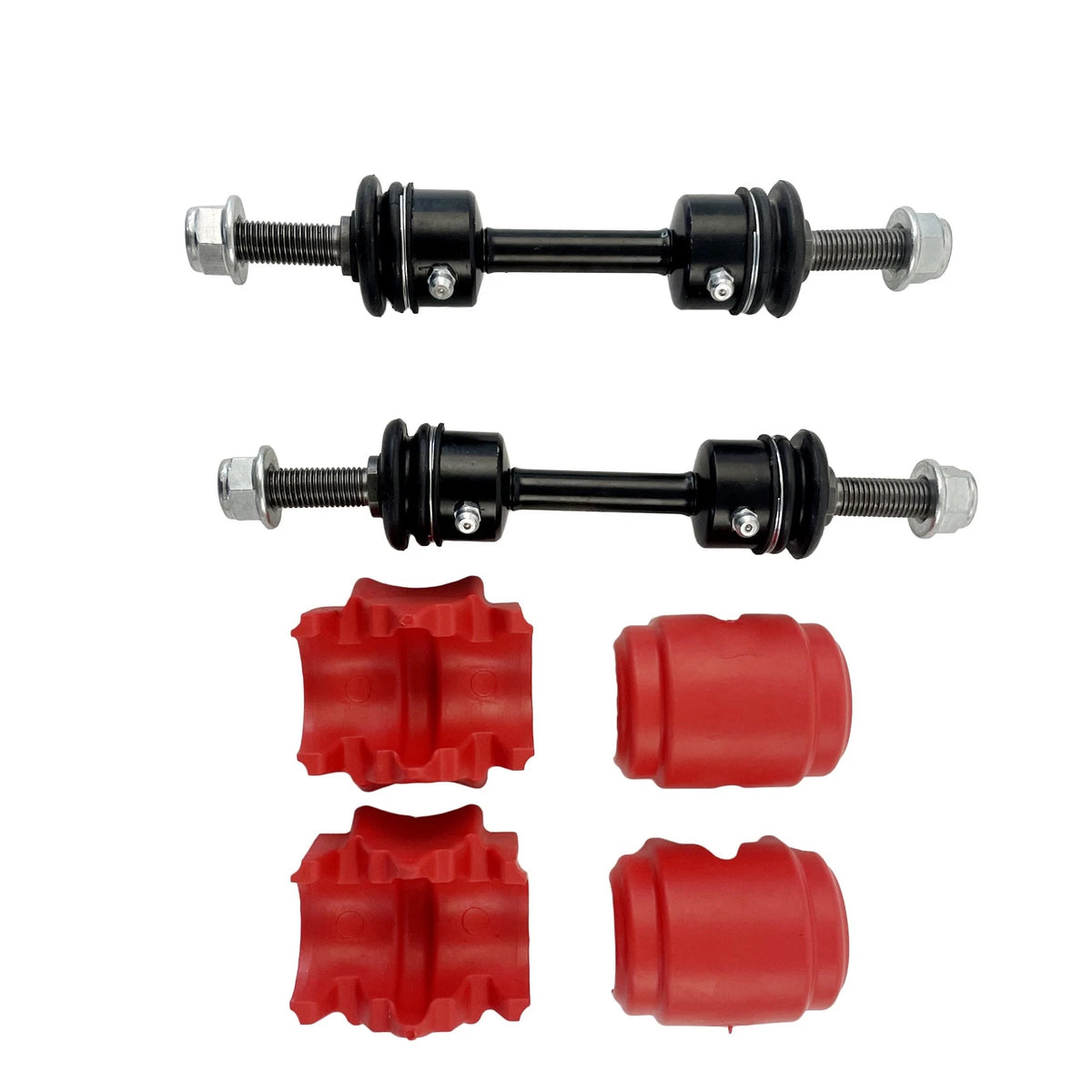 Set of 4 Front Sway Bar Links & Bushings for Ford F-150 (2009–2014)