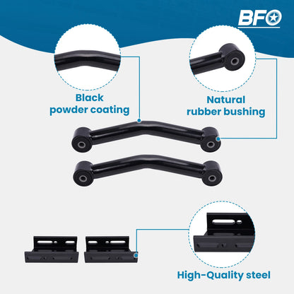 3" Lift Kit for Jeep Cherokee XJ 2WD 4WD (1984–2001) Coil Springs + Shocks